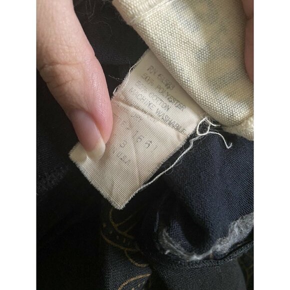 Bait Women’s Black Patterned Short Straight Skirt Size 3 - Picture 6 of 7